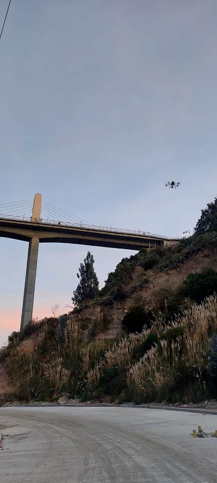 Vuelo LiDAR urbano — Avenida Del Poeta La Paz Distrito 21