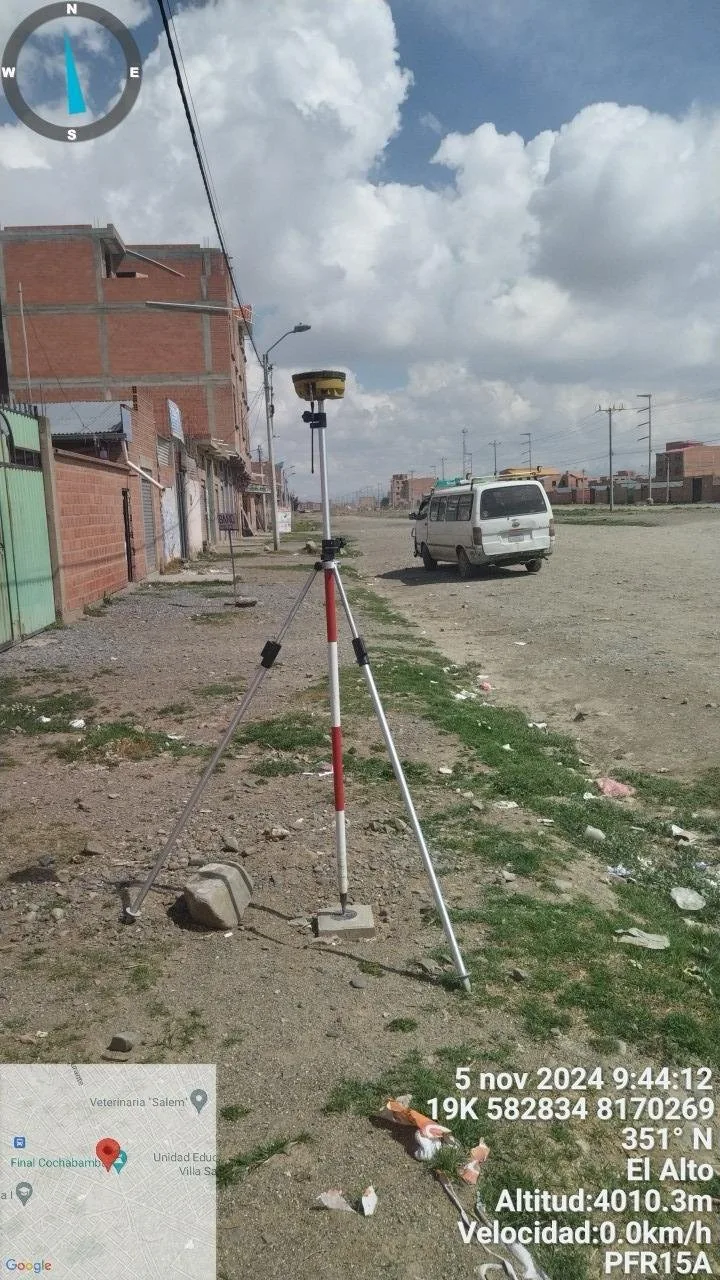 Topografía en campo