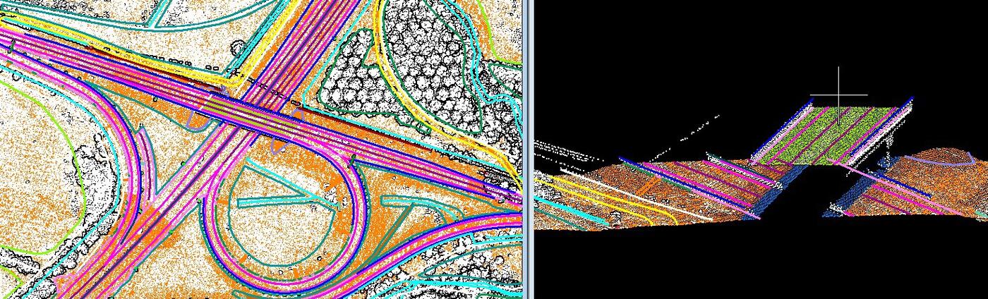 Diseño de intersección vial en BIM 3D