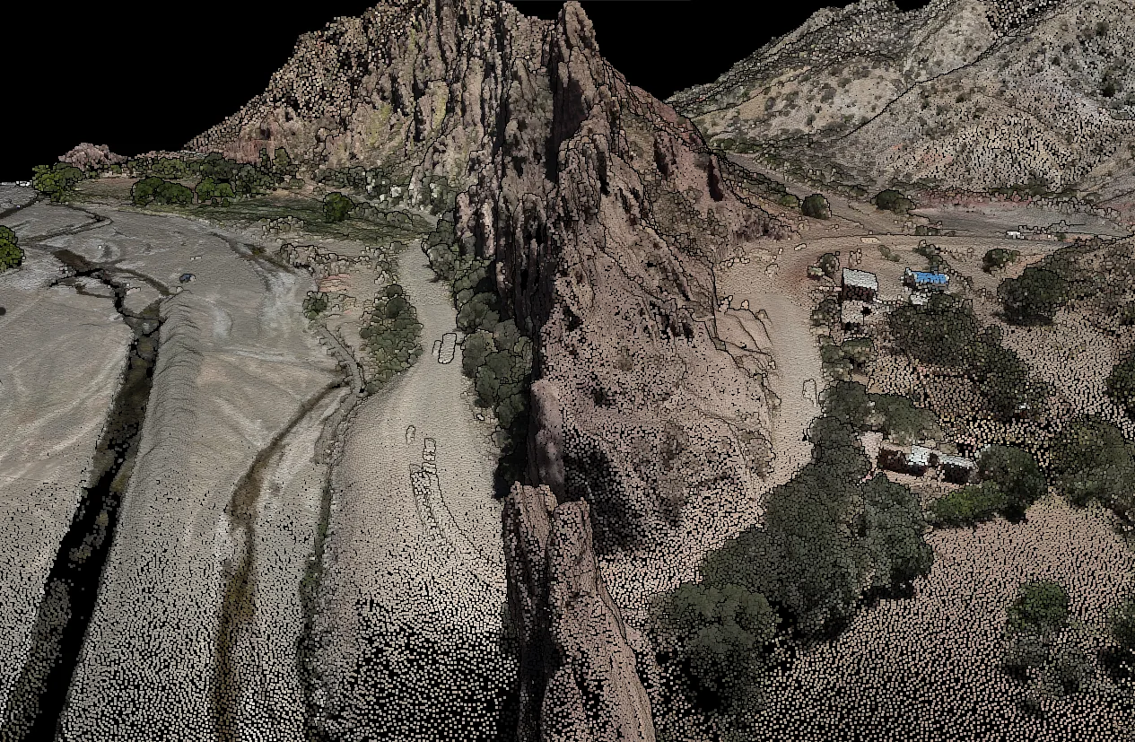 LiDAR Tambillo–Tupiza